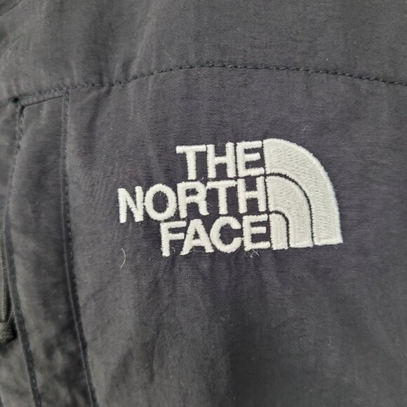 The North Face Black Polartec Fleece Nylon Full Zip Mock Neck Jacket Medium M - Picture 14 of 16